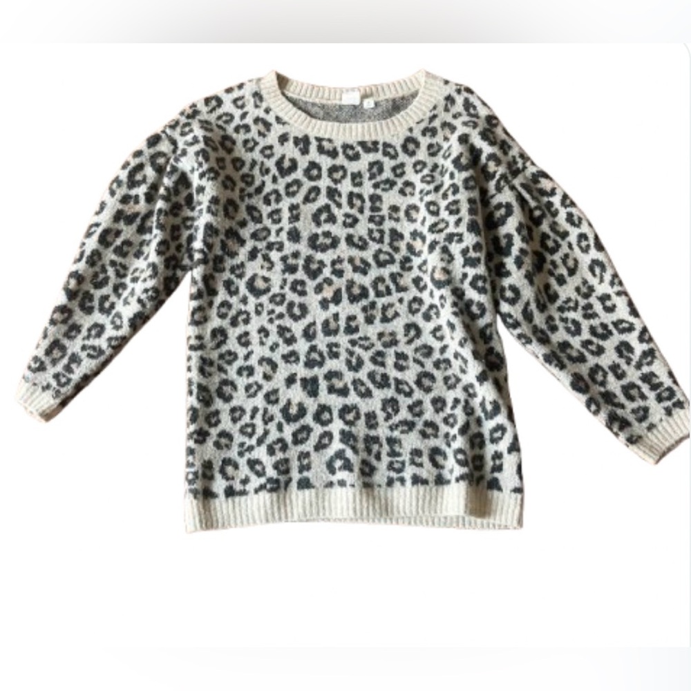 Gap Leopard Print Sweater